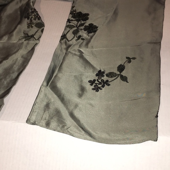 Zara Sequined Wide Leg Pants | 100% Viscose | Evening Trousers | Size S - Picture 7 of 7